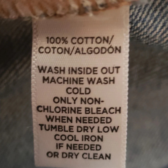 FinaL Sale Ann Taylor Loft Denim Skirt with Front Tie Detail - Picture 9 of 9